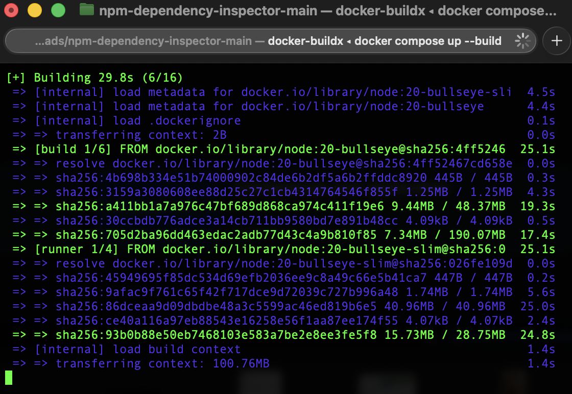 NPM Dependency Inspector
